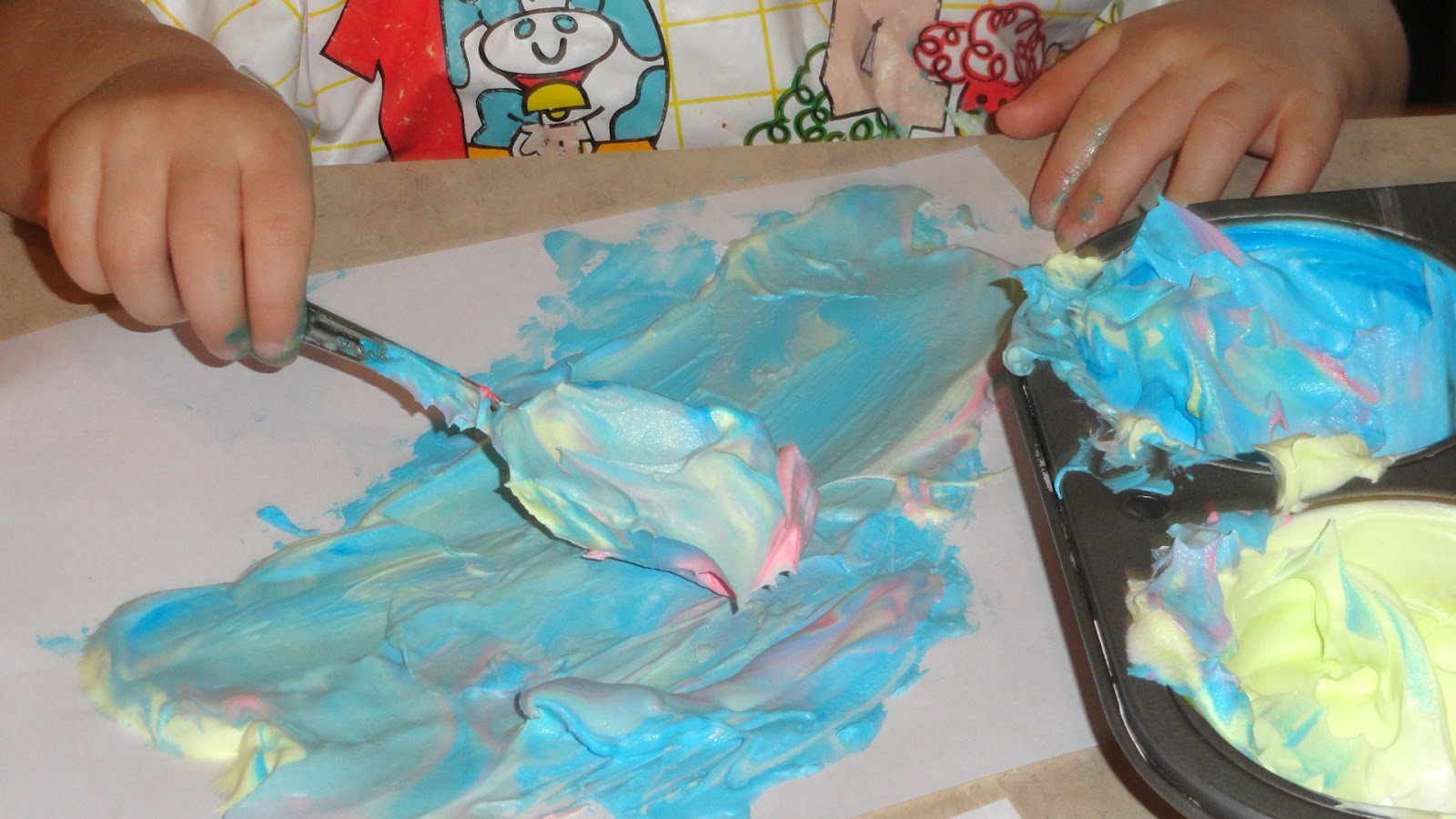 Mess making: quality time in 3-2-1